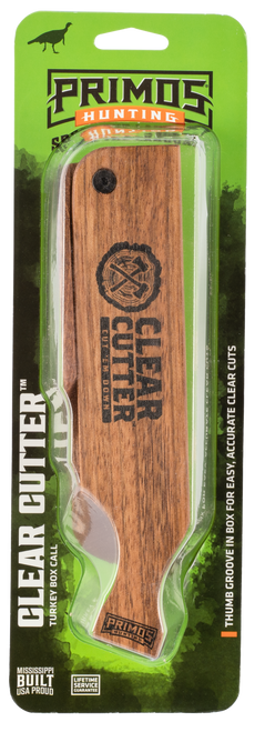 Primos Clear Cutter Box Call Turkey Hen