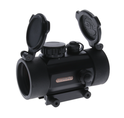 TruGlo Traditional Anodized Matte Black 1x40mm 5 MOA Red Dot Reticle