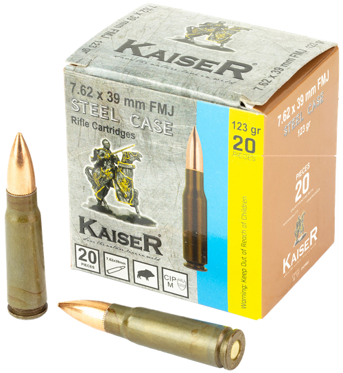 Century Arms Kaiser 7.62X39 123gr Full Metal