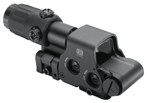 Eotech HHS II EXPS & G33 Magnifier Matte Black 1x/3x 1.20" x 0.85" 1 MOA Red Dot/68 Ring