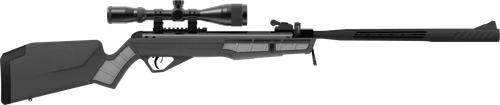 Crosman Magazine-Fire Ultra Nitrogen Piston 177 12-Round Shot Black Fixed All Weather Stock Scope 3-9x40mm AO