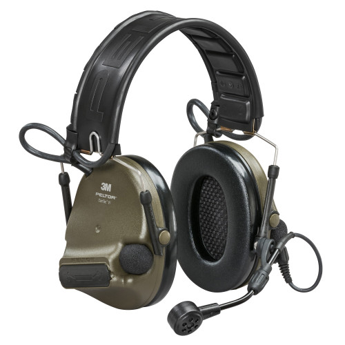 3M/Peltor Comtac VI Defender OD Green Hearing Protection - MT20H682FB-09NGNS