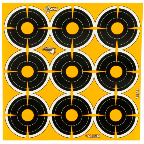 Allen EZ AIM 2" Bullseye 12 Sheets