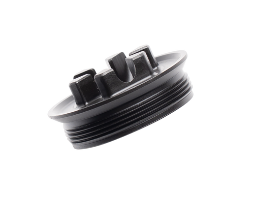 Dead Air Flash Hider Front Cap 5.56mm Fits 0.53" Long Stainless Steel Black Nitride