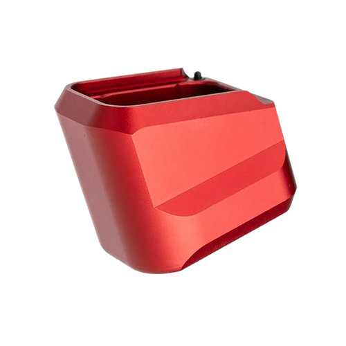 Tyrant CNC Magazine Extension Fits H&K VP9/VP40/VP30 5rd Red Aluminum