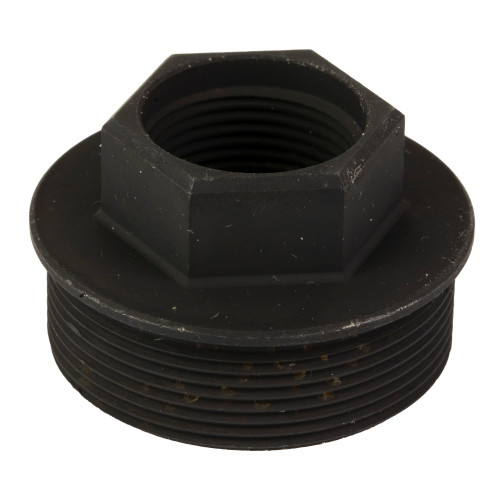YHM 5/8"-24 Crbne Adptr Sdwnr M2 Black
