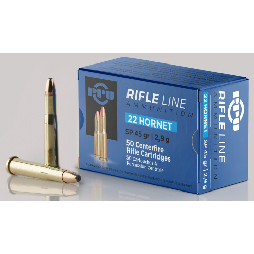 Prvi Partizan Standard 22 Hornet Ammo 45 Grain Soft Point