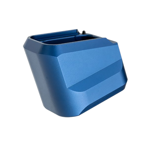 Tyrant CNC Magazine Extension Fits H&K VP9/VP40/VP30 5rd Blue Aluminum