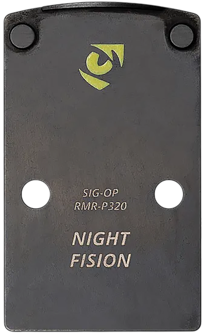 Night Fision Black Stainless Steel Fits Trijicon RMR Holosun 507C Sig Sauer Pro Cut