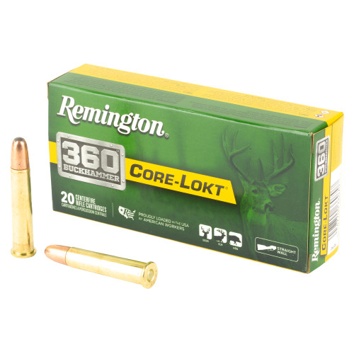 Remington 360 Bckhmr 180gr CL SP