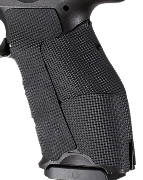 Hogue Wrapter Size Black Block Texture Rubber Fits H&K VP9/VP40 - 17958