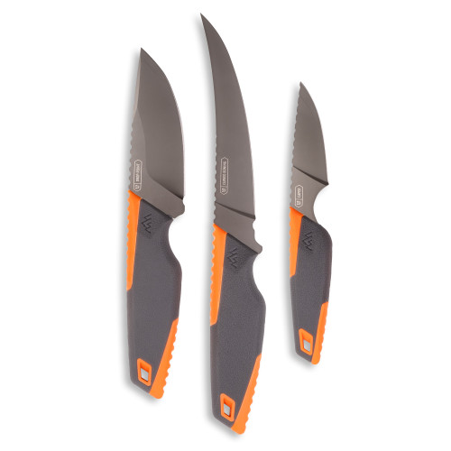 Outdoor Edge OD Vantex 4PC Roll Pack Kit Gray