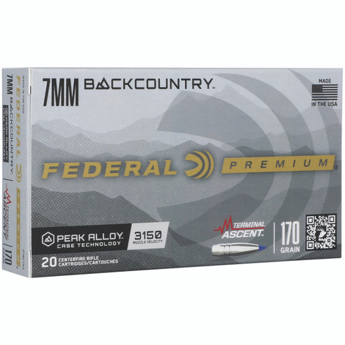 FED TERM ASCENT 7MM BC 170GR 20