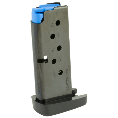 Mec-Gar MAG Taurus 738TCP 380 6-Round Black