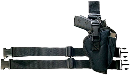 Bulldog Tactical Leg Holster Black Fits 2-4" Barrel Right Hand