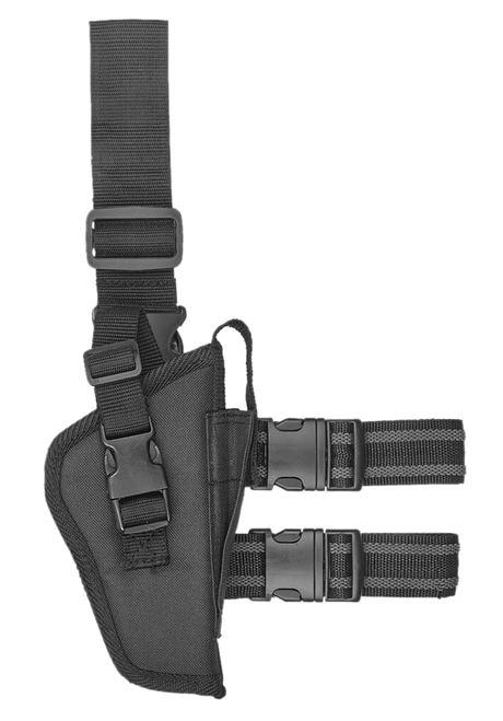 Bulldog Tactical Leg Holster Black Fits 2-4" Barrel Right Hand