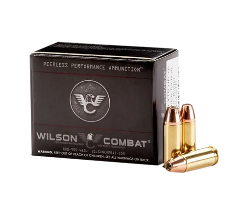 Wilson Combat 38Super 124gr Hornady FTX 20 Per Box/10 Case