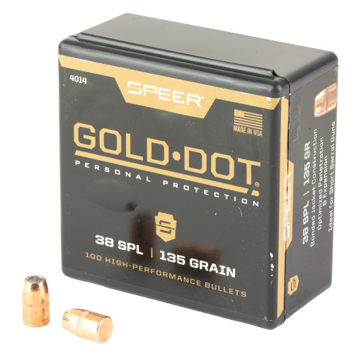 Speer SPR Gold Dot .357 135gr HP SB 100-Count