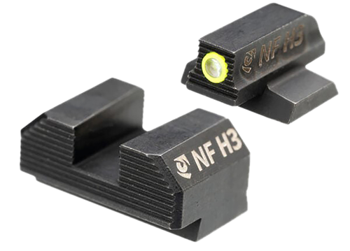 Night Fision Mete MC9 Stealth Yellow Black Frame Fits Canik