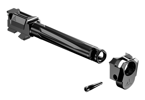 Radian Weapons Ramjet & Afterburner Combo 9mm Luger Compatible w/Glock 17 Gen3 Black Stainless Steel