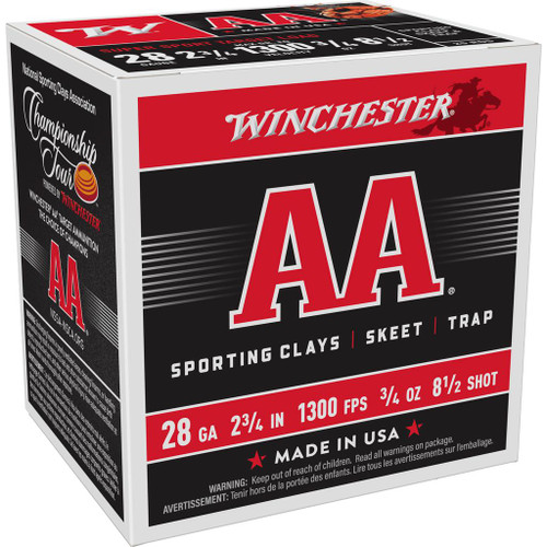 Winchester AA Sprt SC 28GA 2.75 #8.5