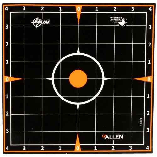 Allen EZ Aim 8"X8" Sight-In 5 Pack - 15301