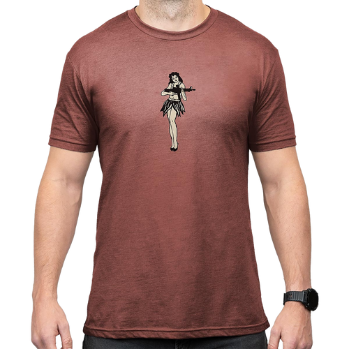 Magpul Hula Girl Redrock Heather Cotton/Polyester Short Sleeve 2XL