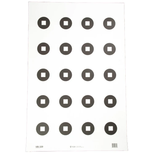 Action Target Aimpoint Dot Trng 100 Pack Targets - VB-320-100