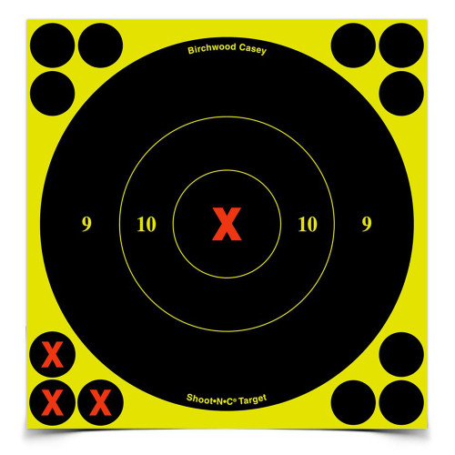 Birchwood Casey B/C Sht-N-C RND X-Bullseye TGT 60-6"