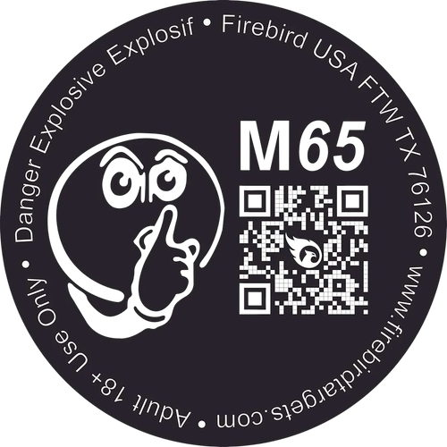 Firebird 198168015315 Moderated 65mm 10 Targets - M65