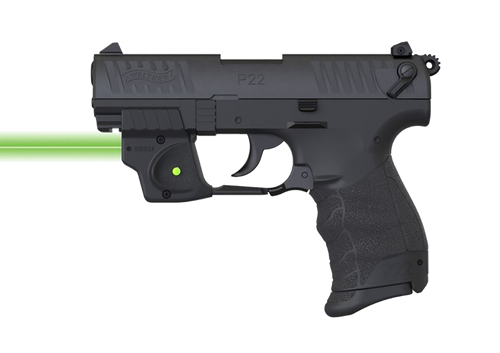 Viridian E-Series Fits Walther P22 Green Laser Black Polymer Rail Mount
