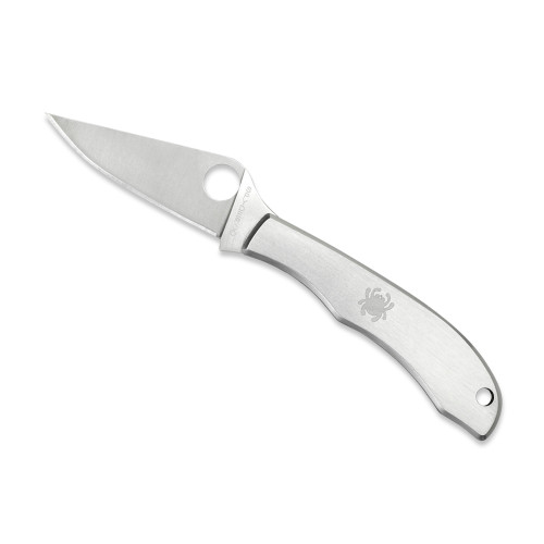 Spyderco Honeybee 1.63" Folding Plain Satin 3 Cr13 MoV Blade/ Handle - C137P