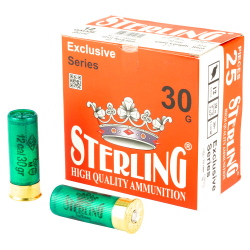 STERLING EXCLSV 12GA 2.75" #9 25