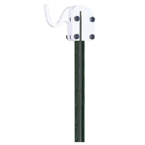 B/C T-POST TARGET HOOK WHITE