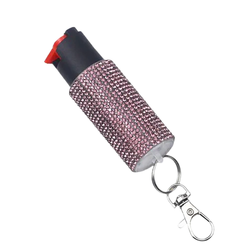 PSPI EC14STUDPK-C ELIMINTR PEPPR .5 KEYRNG PNK