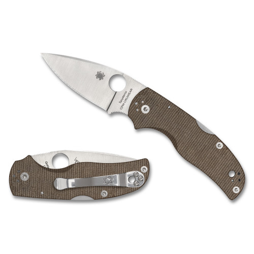 Spyderco Native 5 2.95" Brown Canvas
