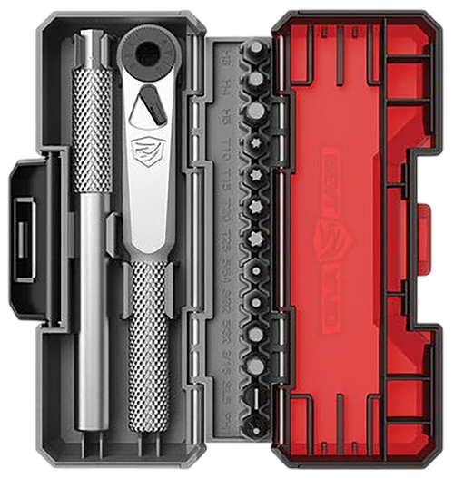 Real Avid X3 Driver Gunsmithing Bit Set Silver 13 Pieces