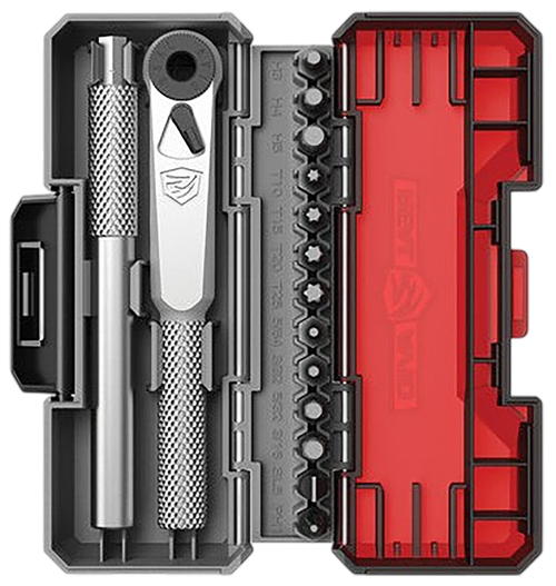 Real Avid X3 Driver Gunsmithing Bit Set Silver 13 Pieces