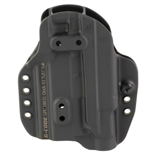 G-Code Prme Crry For Glock 43 TLR7 Sub Holster - GPC-K01-186L31