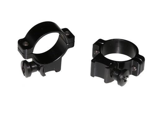 Burris Deluxe Aluminum .22 Rings 1" Medium 0.80 in Actual Height - Gloss