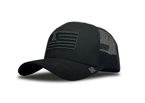 Hornady Gear Trucker Black Gadsden Flag