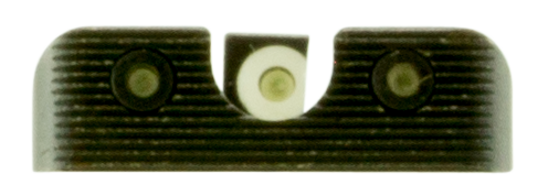 TruGlo Tritium Pro Black | Green White Outline Front Sight Rear