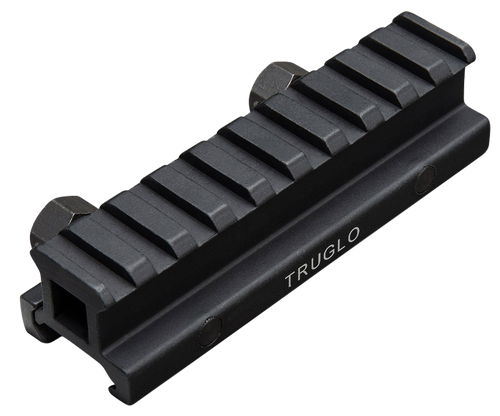 TruGlo Picatinny Riser Mount Matte Black Anodized