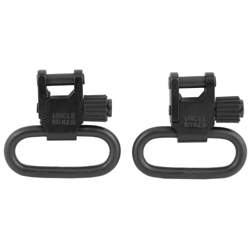 Uncle Mike's U/M Swivels QD Stainless Black 1"