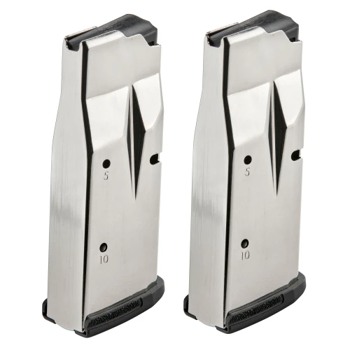 Ruger Max 9mm 10rd Magazine, Silver, 2 Pack - 90714