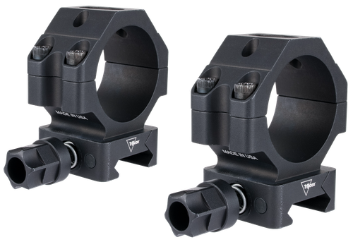 Trijicon Scope Rings with Q-Loc Technology Matte Black Aluminum 30mm Tube Medium - AC22065