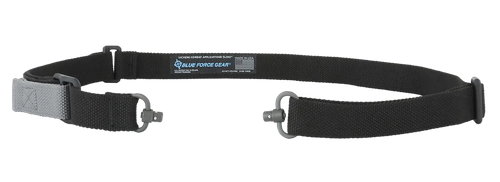 Blue Force Gear Vickers Push Button Sling Black Cordura 36"-62" OAL Padded Rifle