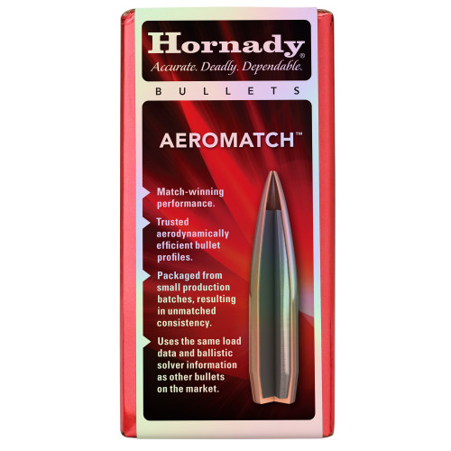 Hornady Hrndy AM 30CAL .308 168gr HPBT 100-Count