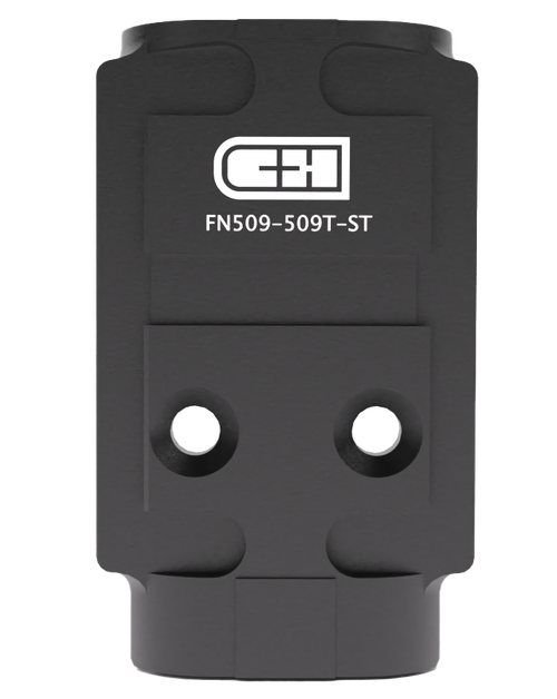 C&H Precision FN 509/510/F 545 Holosun 509T Black Steel Mount - FN509509TST