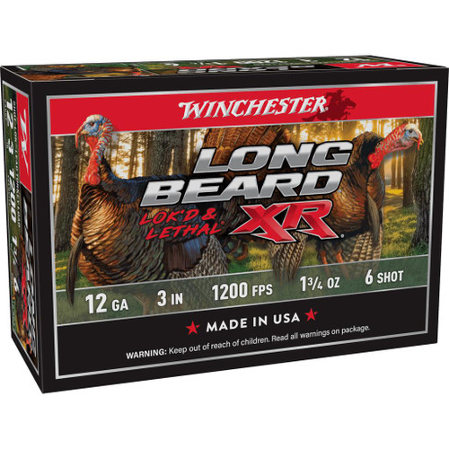 Winchester LB XR Trky 12GA 3" #6 1.75OZ 10